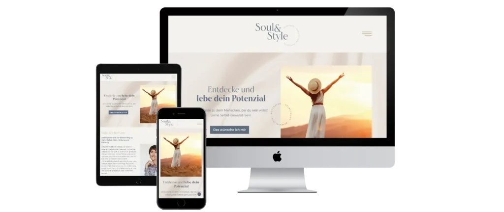 Referenz Website Gestaltung mit responsive Design