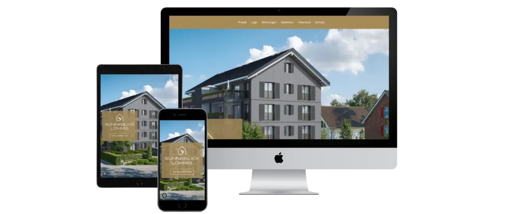 Kundenprojekt digitale Marketinglösung mit optimierter Webseite