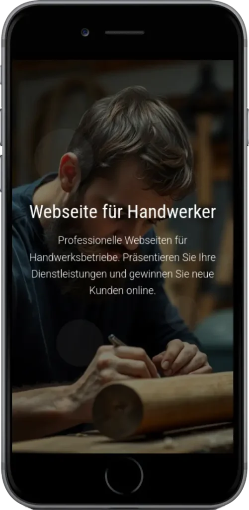 Handwerker Webseite erstellen