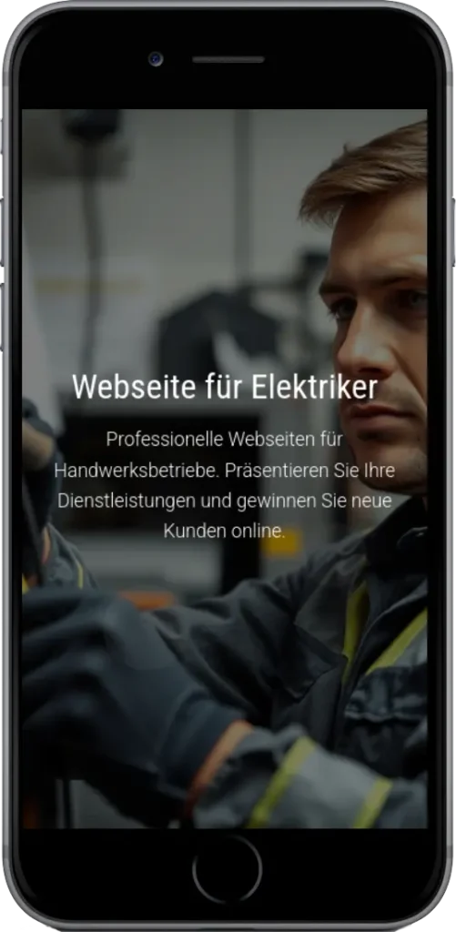 Mehr Kunden mit professionellem Webdesign für Elektriker