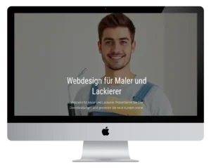Professionelles Webdesign für Maler und Lackiererbetriebe - Desktop