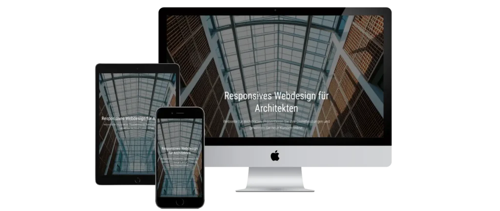 Architekt Website erstellen | Professionelles Webdesign