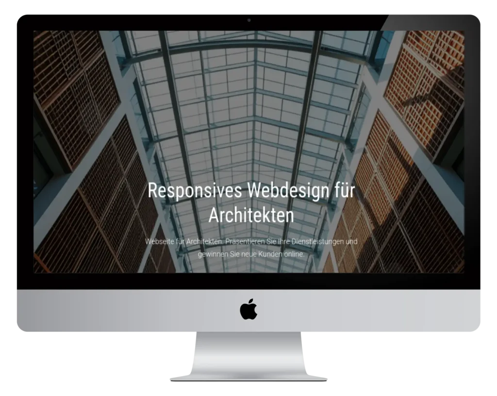 Website für Architekten | Portfolio & Projektpräsentation