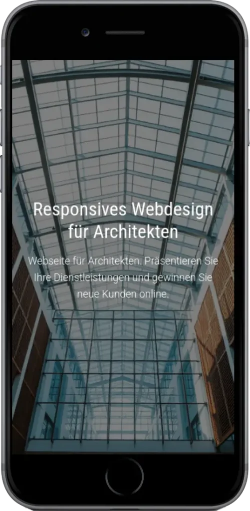 Webdesign Architekturbüro | Moderne Homepage erstellen